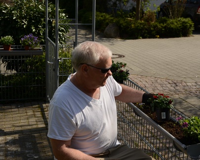 Dad Planting Flowers1
